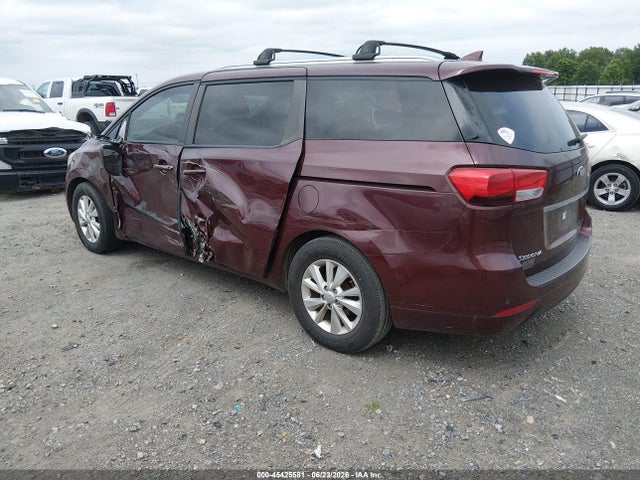 Aukcja sprzedaży 2016 Kia Sedona Lx, vin: KNDMB5C15G6142252, numer aukcji: 45425581