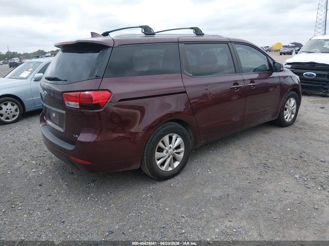 Aukcja sprzedaży 2016 Kia Sedona Lx, vin: KNDMB5C15G6142252, numer aukcji: 45425581