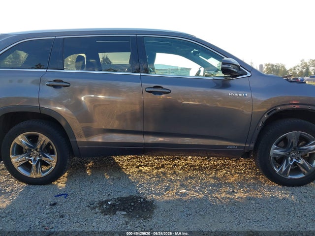 5TDDGRFH2KS055032 Toyota Highlander Hybrid Limited Platinum