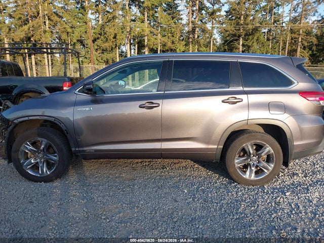 5TDDGRFH2KS055032 Toyota Highlander Hybrid Limited Platinum