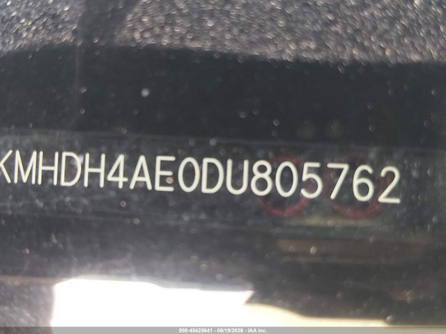 45425641 :رقم المزاد ، KMHDH4AE0DU805762 vin ، 2013 Hyundai Elantra Limited مزاد بيع