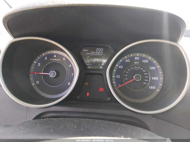 Aukcja sprzedaży 2013 Hyundai Elantra Limited, vin: KMHDH4AE0DU805762, numer aukcji: 45425641
