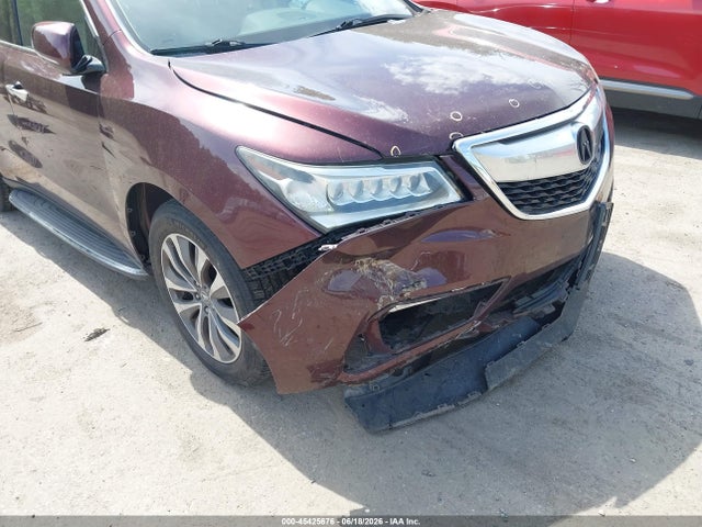 Продаж на аукціоні авто 2015 Acura Mdx Technology Package, vin: 5FRYD4H4XFB018763, номер лоту: 45425676