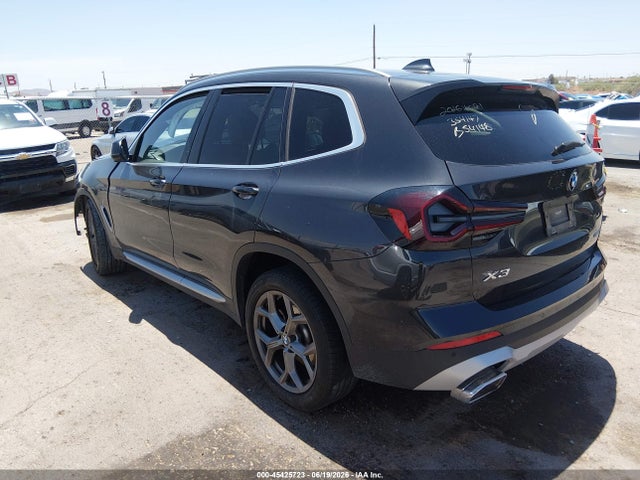 Aukcja sprzedaży 2022 Bmw X3 Sdrive30i, vin: WBX47DP0XNN165416, numer aukcji: 45425723