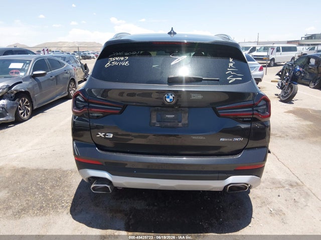 Aukcja sprzedaży 2022 Bmw X3 Sdrive30i, vin: WBX47DP0XNN165416, numer aukcji: 45425723