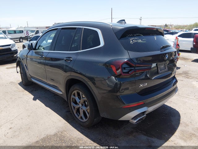 Aukcja sprzedaży 2022 Bmw X3 Sdrive30i, vin: WBX47DP0XNN165416, numer aukcji: 45425723