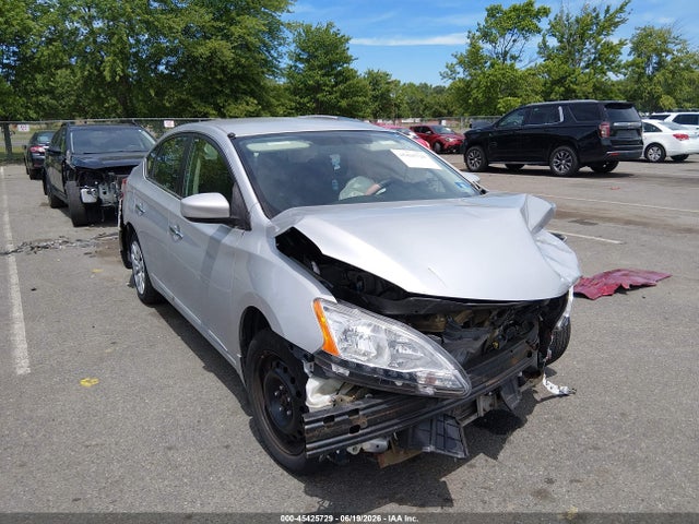 2013 Nissan Sentra Sv მანქანა იყიდება აუქციონზე, vin: 1N4AB7AP8DN902848, აუქციონის ნომერი: 45425729