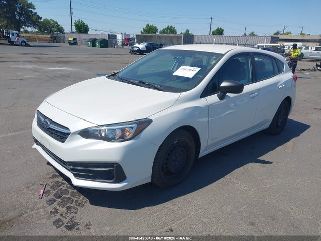 45425840 :رقم المزاد ، 4S3GTAB60N3700751 vin ، 2022 Subaru Impreza Base 5-door مزاد بيع