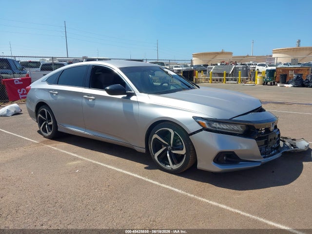 Auction sale of the 2021 Honda Accord Sport, vin: 1HGCV1F35MA080371, lot number: 45425850