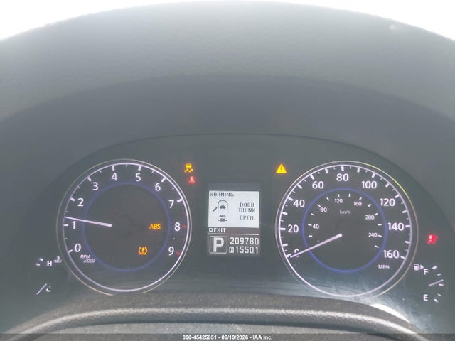Продаж на аукціоні авто 2013 Infiniti G37x, vin: JN1CV6AR8DM352338, номер лоту: 45425851