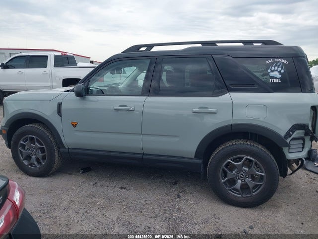 Aukcja sprzedaży 2024 Ford Bronco Sport Badlands, vin: 3FMCR9D90RRF57094, numer aukcji: 45425900