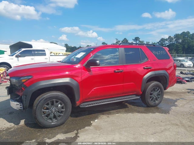 2025 Toyota 4runner Sr5 მანქანა იყიდება აუქციონზე, vin: JTEVA5BR6S5017687, აუქციონის ნომერი: 45425937