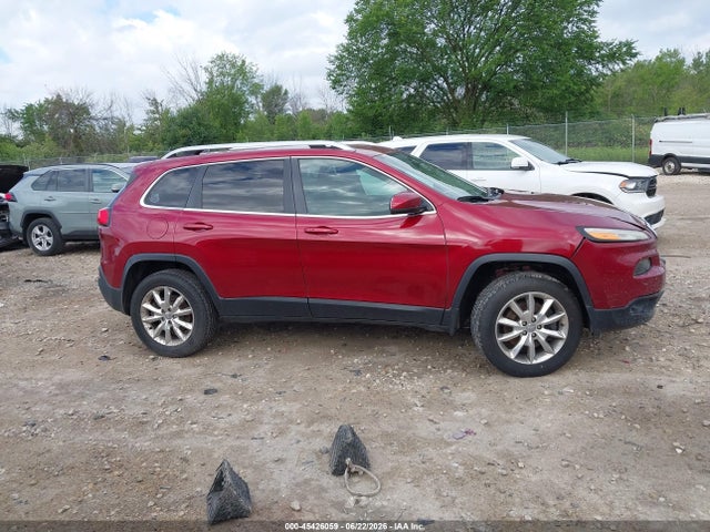 2014 Jeep Cherokee Limited მანქანა იყიდება აუქციონზე, vin: 1C4PJMDB4EW131516, აუქციონის ნომერი: 45426059