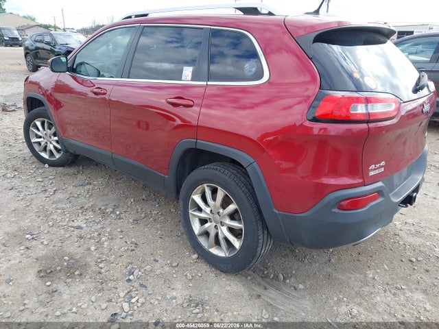 2014 Jeep Cherokee Limited მანქანა იყიდება აუქციონზე, vin: 1C4PJMDB4EW131516, აუქციონის ნომერი: 45426059