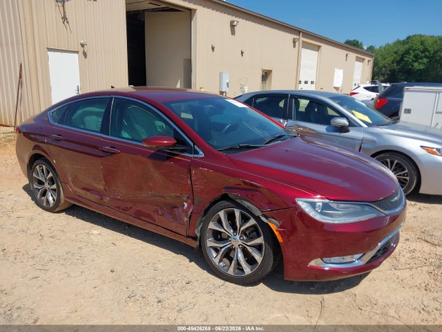 2015 Chrysler 200 C მანქანა იყიდება აუქციონზე, vin: 1C3CCCCG2FN641360, აუქციონის ნომერი: 45426268