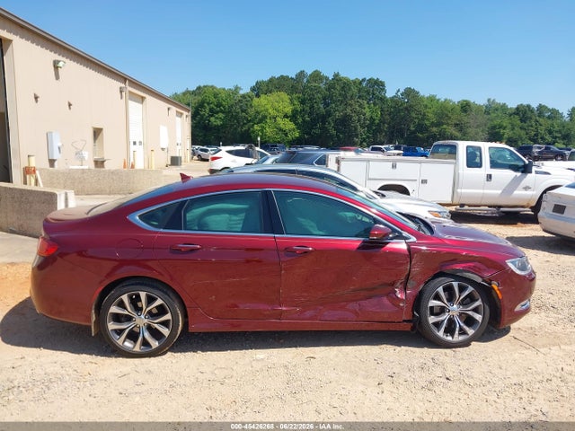 45426268 :رقم المزاد ، 1C3CCCCG2FN641360 vin ، 2015 Chrysler 200 C مزاد بيع