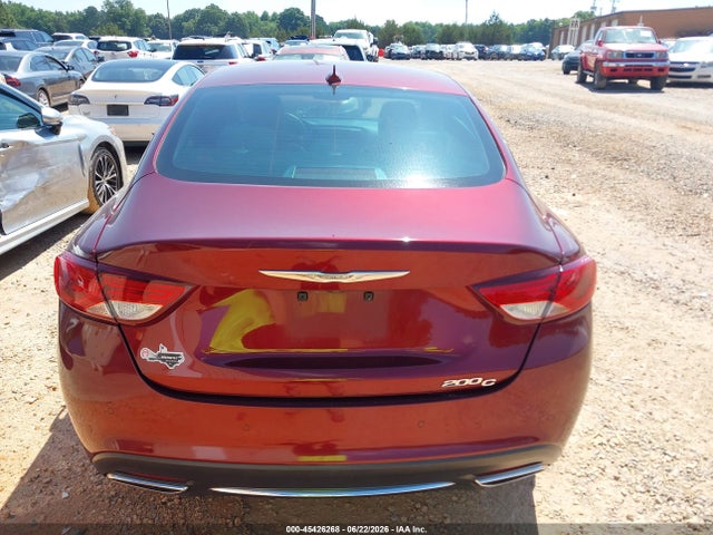 45426268 :رقم المزاد ، 1C3CCCCG2FN641360 vin ، 2015 Chrysler 200 C مزاد بيع