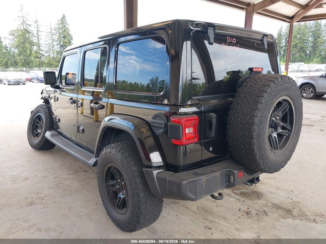 Auction sale of the 2020 Jeep Wrangler Unlimited Sahara 4x4, vin: 1C4HJXEN9LW153488, lot number: 45426294