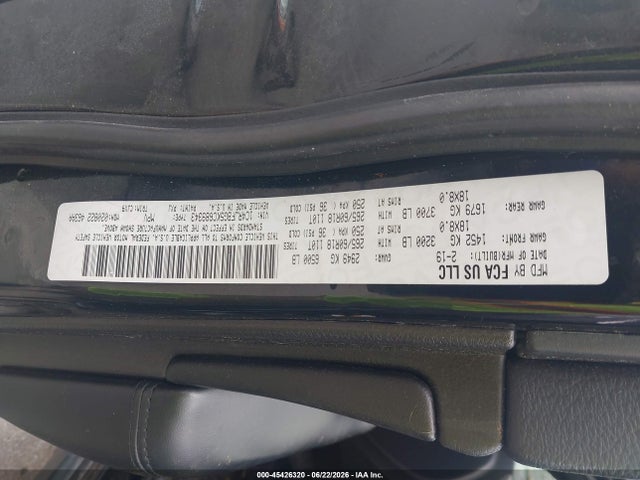 1C4RJFBG5KC689343 Jeep Grand Cherokee Limited 4x4