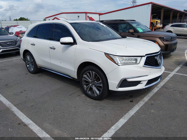 45426336 :رقم المزاد ، 5FRYD3H50HB007258 vin ، 2017 Acura Mdx Technology Package مزاد بيع