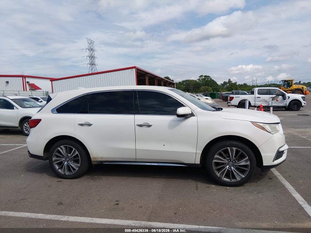 Aukcja sprzedaży 2017 Acura Mdx Technology Package, vin: 5FRYD3H50HB007258, numer aukcji: 45426336