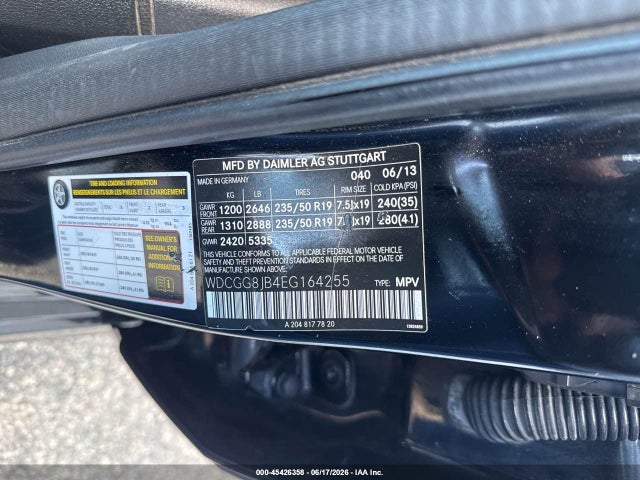 Продаж на аукціоні авто 2014 Mercedes-benz Glk 350 4matic, vin: WDCGG8JB4EG164255, номер лоту: 45426358