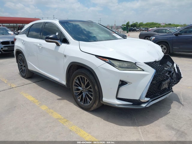 Auction sale of the 2017 Lexus Rx 350 F Sport, vin: 2T2ZZMCA4HC090341, lot number: 45426494