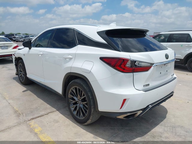Продажа на аукционе авто 2017 Lexus Rx 350 F Sport, vin: 2T2ZZMCA4HC090341, номер лота: 45426494