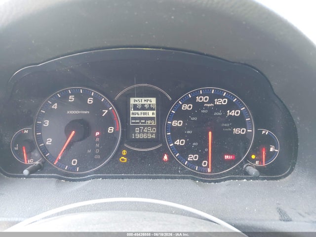 2007 Acura Tsx მანქანა იყიდება აუქციონზე, vin: JH4CL96867C009069, აუქციონის ნომერი: 45426558