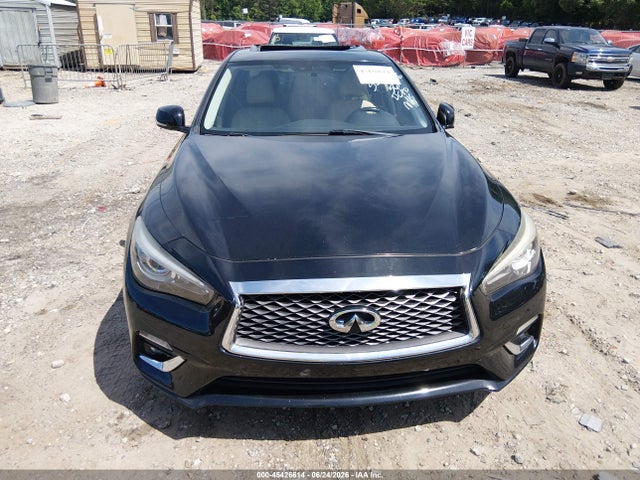 45426614 :رقم المزاد ، JN1CV7AP7JM240601 vin ، 2018 Infiniti Q50 2.0t Luxe مزاد بيع