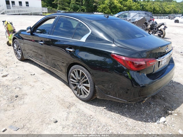 45426614 :رقم المزاد ، JN1CV7AP7JM240601 vin ، 2018 Infiniti Q50 2.0t Luxe مزاد بيع