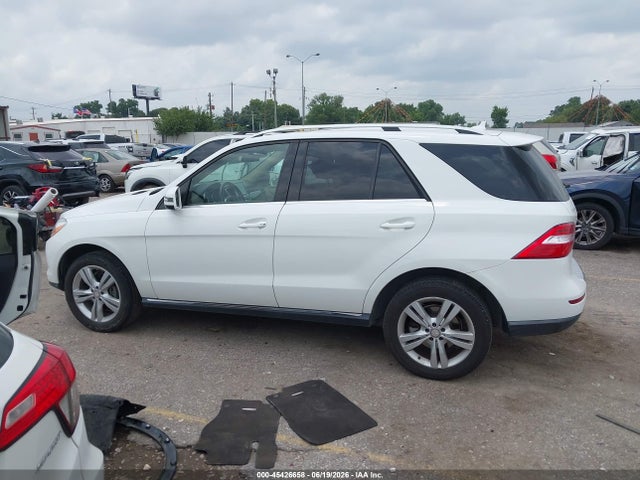 Продаж на аукціоні авто 2015 Mercedes-benz Ml 350 4matic, vin: 4JGDA5HB7FA600854, номер лоту: 45426658