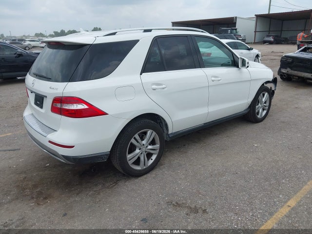 Продаж на аукціоні авто 2015 Mercedes-benz Ml 350 4matic, vin: 4JGDA5HB7FA600854, номер лоту: 45426658