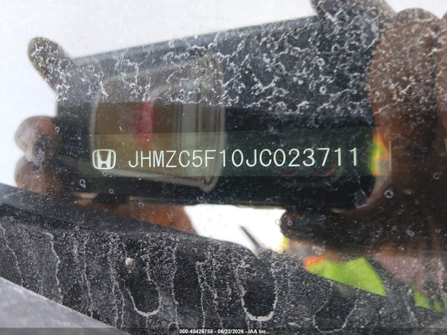 JHMZC5F10JC023711 Honda Clarity