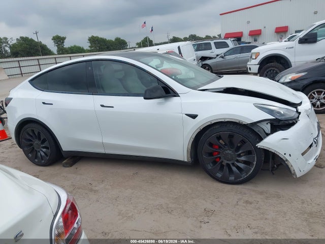 Продаж на аукціоні авто 2021 Tesla Model Y Performance Dual Motor All-wheel Drive, vin: 5YJYGDEF7MF298251, номер лоту: 45426898