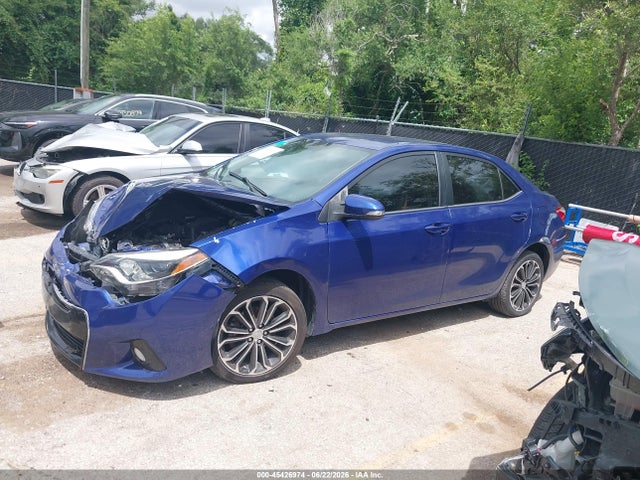45426974 :رقم المزاد ، 5YFBURHE6GP512587 vin ، 2016 Toyota Corolla S Plus مزاد بيع