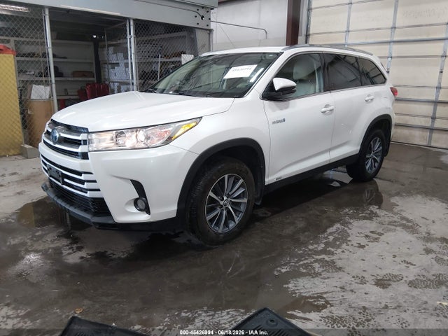 5TDJGRFH4KS054080 Toyota Highlander Hybrid Xle
