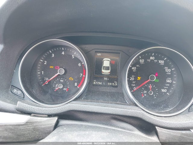 Aukcja sprzedaży 2017 Volkswagen Passat 1.8t Sel Premium, vin: 1VWCT7A39HC080637, numer aukcji: 45426998