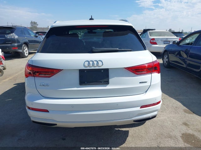 45427079 :رقم المزاد ، WA1AUCF31R1117132 vin ، 2024 Audi Q3 Premium 40 Tfsi Quattro Tiptronic مزاد بيع