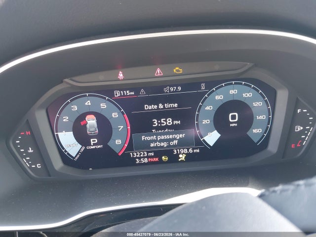 45427079 :رقم المزاد ، WA1AUCF31R1117132 vin ، 2024 Audi Q3 Premium 40 Tfsi Quattro Tiptronic مزاد بيع