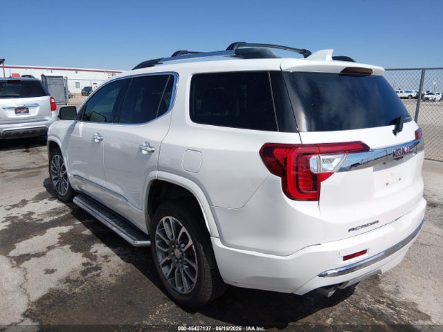 Aukcja sprzedaży 2021 Gmc Acadia Fwd Denali, vin: 1GKKNPLS8MZ147981, numer aukcji: 45427137