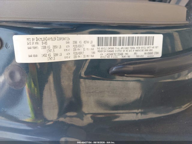 2006 Jeep Grand Cherokee Laredo მანქანა იყიდება აუქციონზე, vin: 1J4GS48K76C155488, აუქციონის ნომერი: 45427154