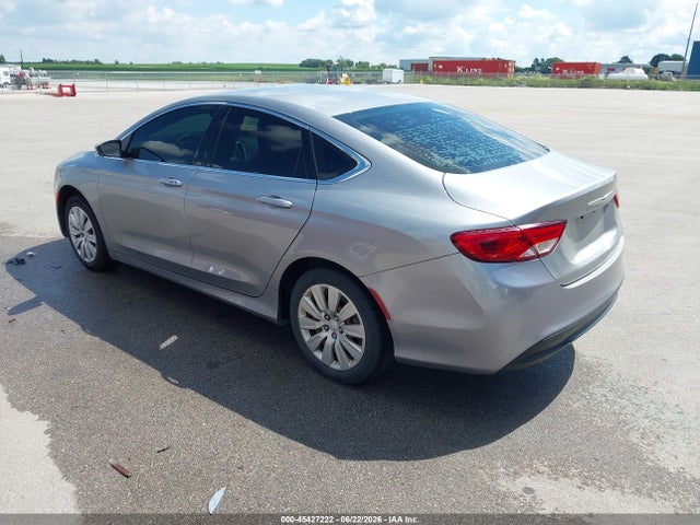 2015 Chrysler 200 Lx მანქანა იყიდება აუქციონზე, vin: 1C3CCCFB3FN591973, აუქციონის ნომერი: 45427222