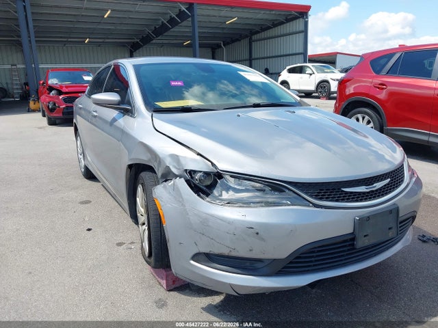 2015 Chrysler 200 Lx მანქანა იყიდება აუქციონზე, vin: 1C3CCCFB3FN591973, აუქციონის ნომერი: 45427222