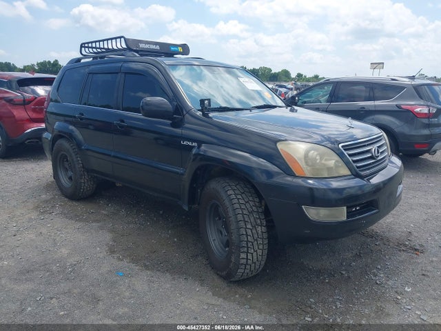 2005 Lexus Gx 470 მანქანა იყიდება აუქციონზე, vin: JTJBT20X350095585, აუქციონის ნომერი: 45427352
