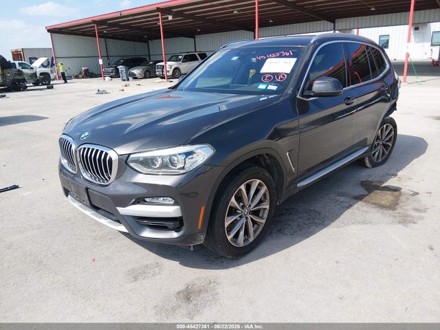 2019 Bmw X3 Sdrive30i მანქანა იყიდება აუქციონზე, vin: 5UXTR7C50KLE96889, აუქციონის ნომერი: 45427361