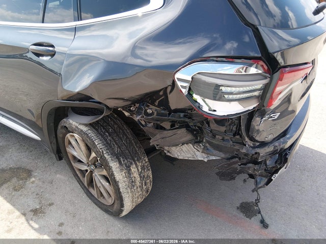 2019 Bmw X3 Sdrive30i მანქანა იყიდება აუქციონზე, vin: 5UXTR7C50KLE96889, აუქციონის ნომერი: 45427361