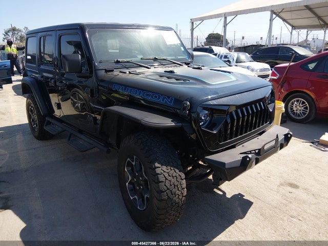 Продажа на аукционе авто 2022 Jeep Wrangler 4xe Unlimited Rubicon 4x4, vin: 1C4JJXR66NW234245, номер лота: 45427366