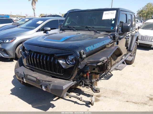 Продажа на аукционе авто 2022 Jeep Wrangler 4xe Unlimited Rubicon 4x4, vin: 1C4JJXR66NW234245, номер лота: 45427366