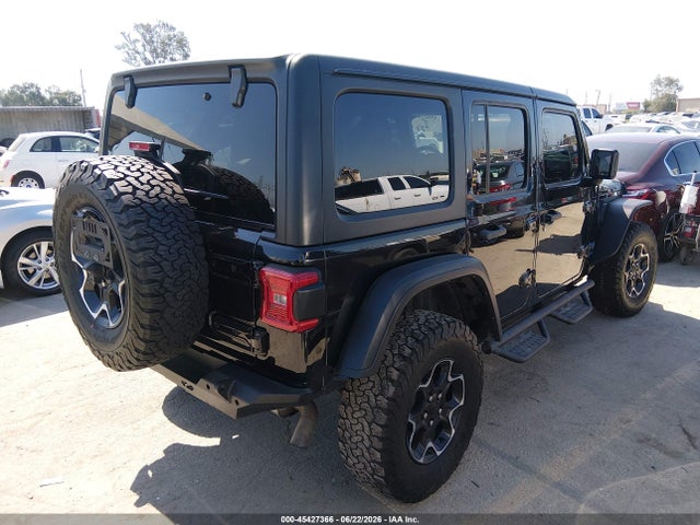Продажа на аукционе авто 2022 Jeep Wrangler 4xe Unlimited Rubicon 4x4, vin: 1C4JJXR66NW234245, номер лота: 45427366